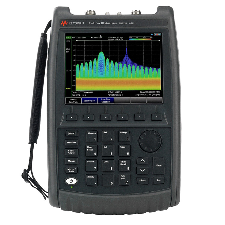 Analizador de espectro de microondas portátil FieldFox N9913B